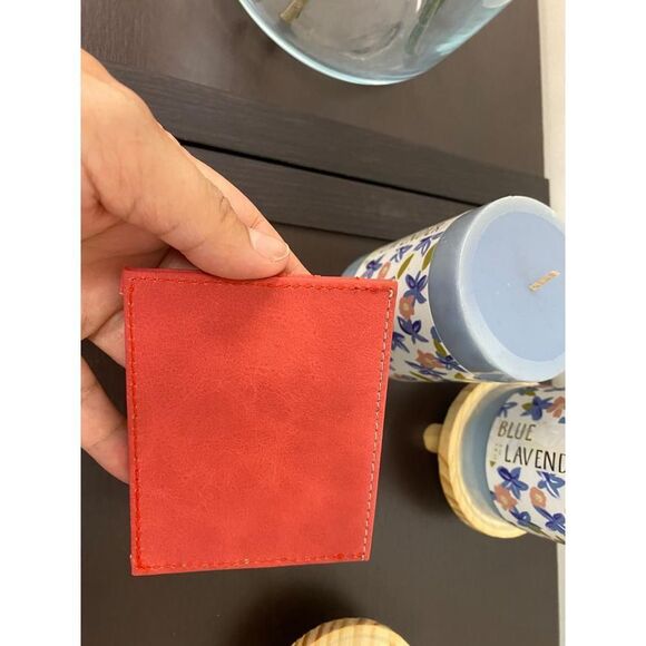 Vegan Leather Wallet - Double Sided - Picture 2 of 2